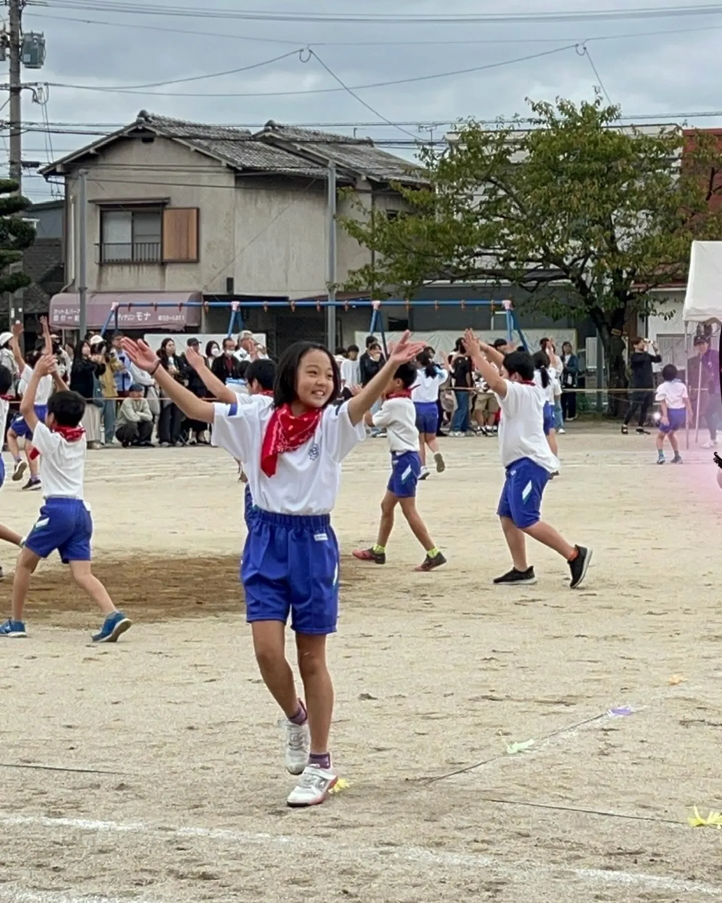 楽しみにしてた三女、四女の運動会😆