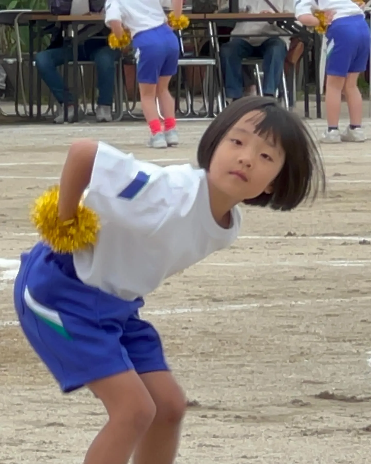 楽しみにしてた三女、四女の運動会😆