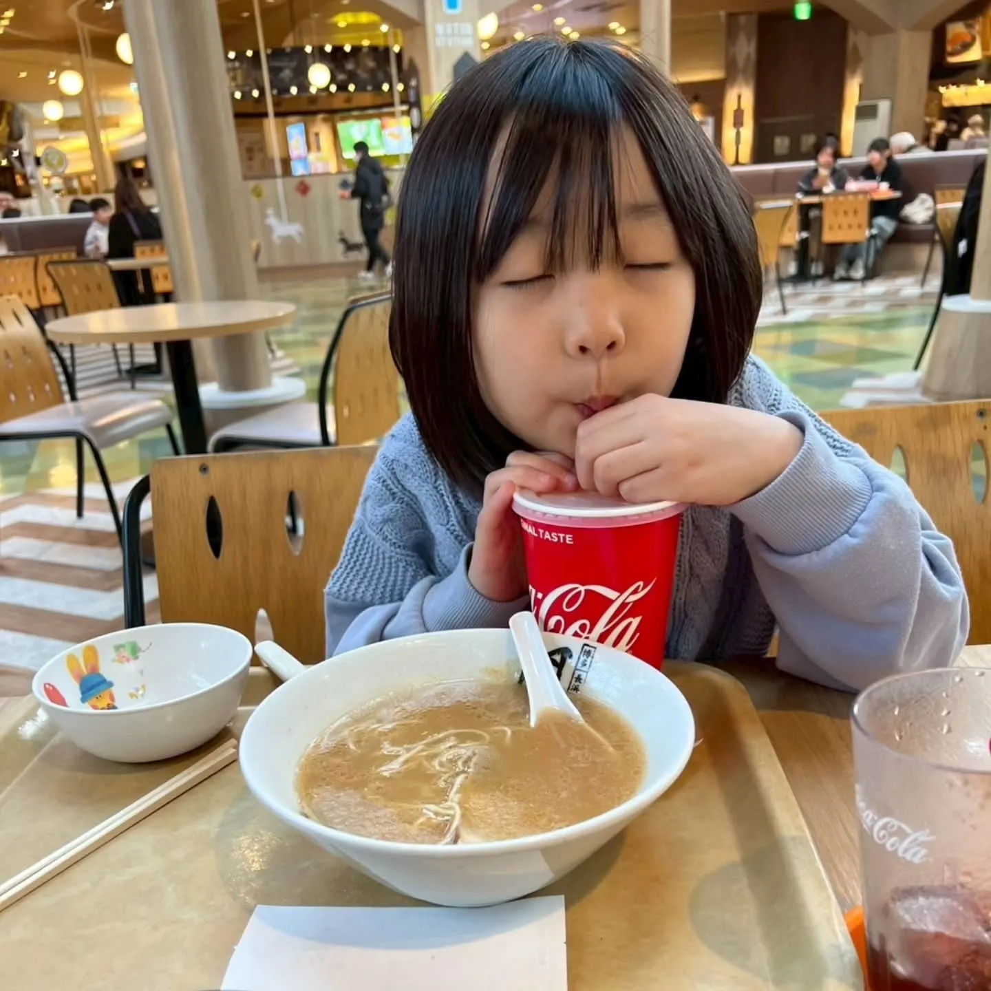 三女と四女の春休み念願のママとおでかけ🥰