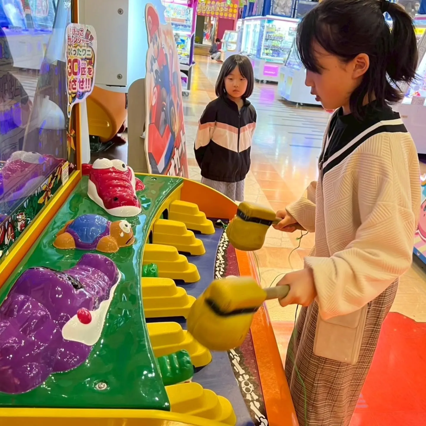 三女と四女の春休み念願のママとおでかけ🥰