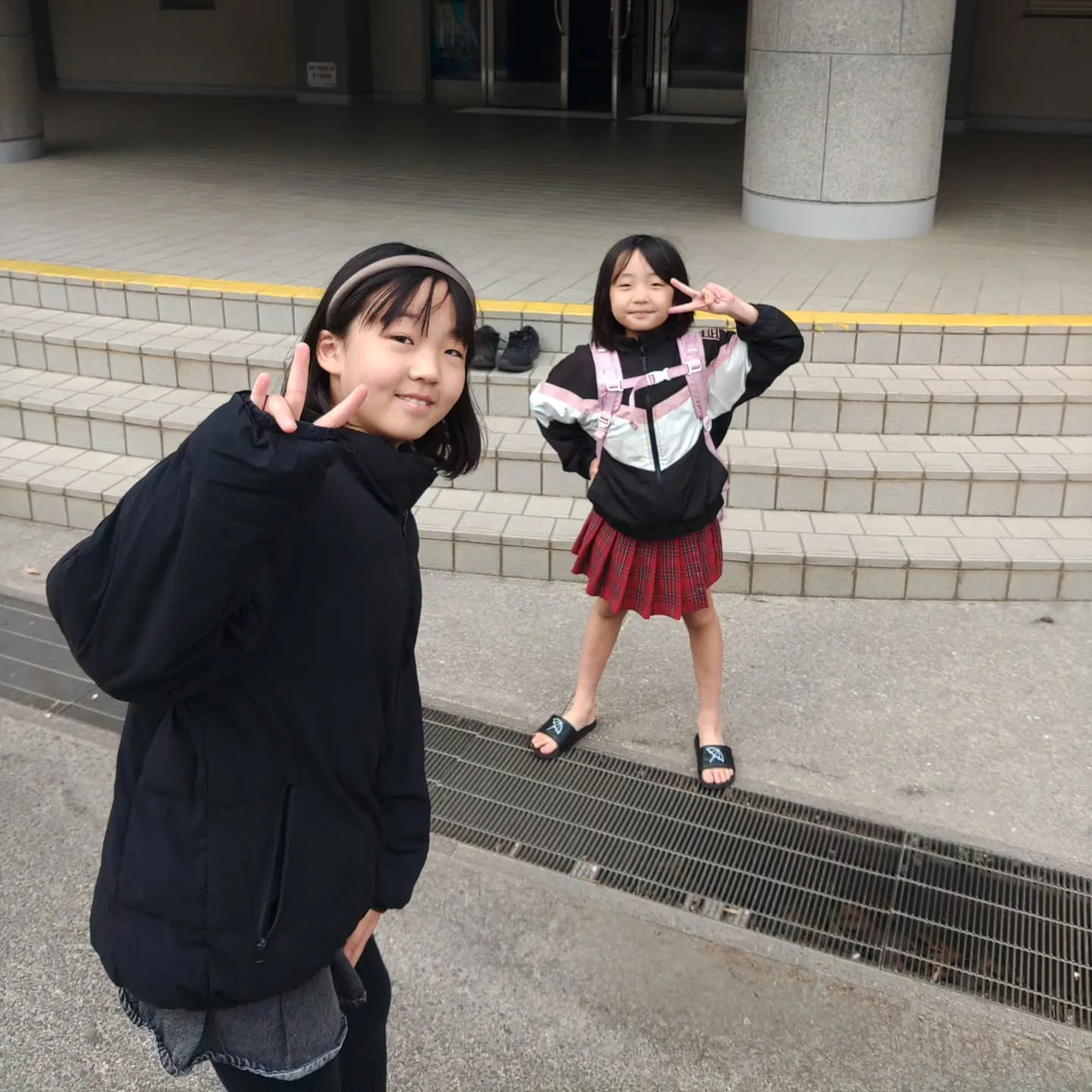 本日、次女はバレーボール練習試合👏