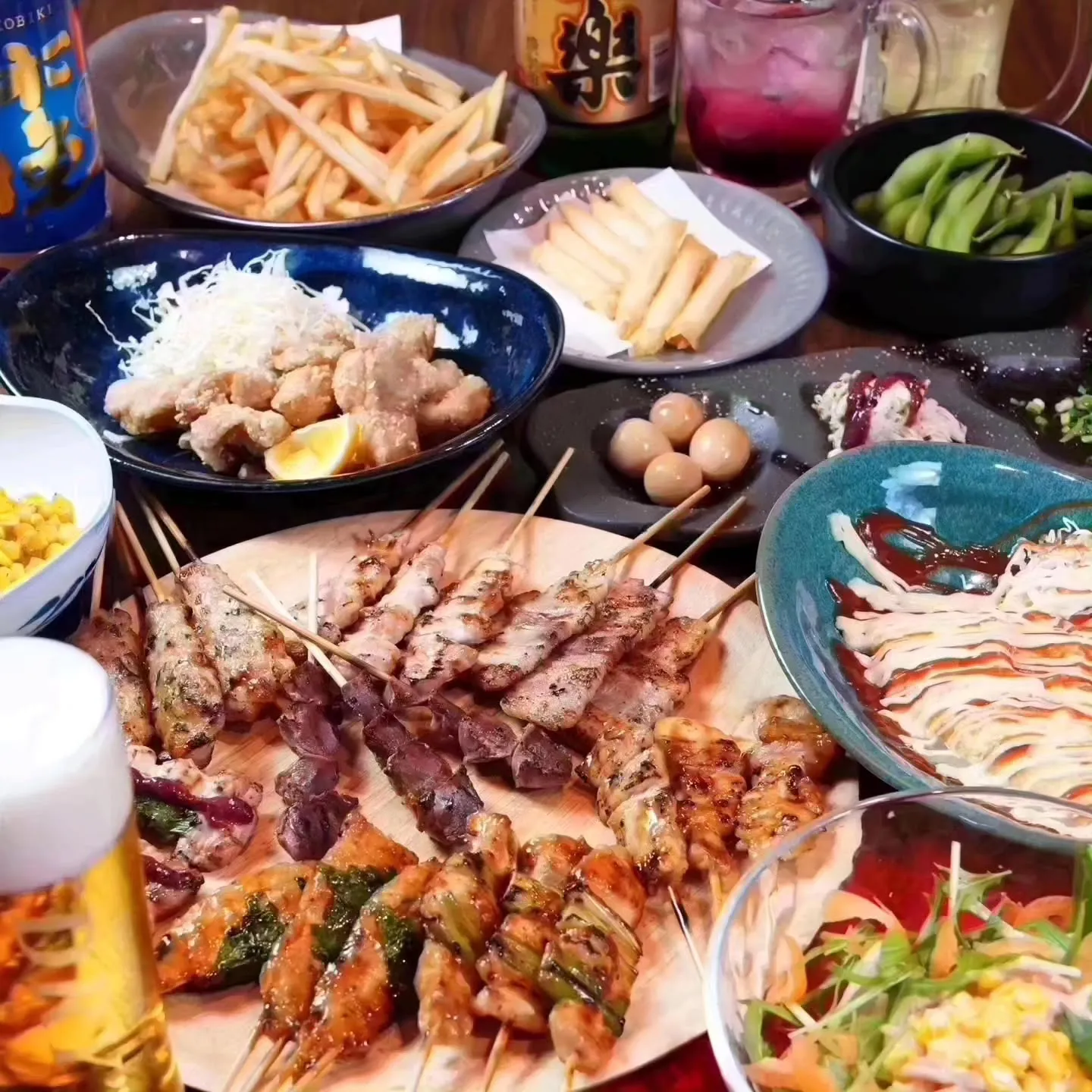 お得でスピーディー飲み放題付コース料理🍻