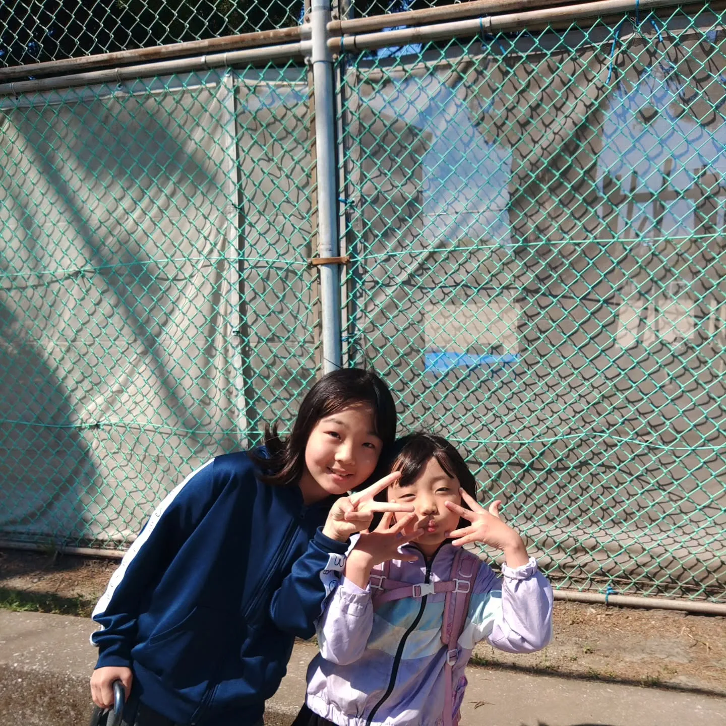 本日長女、次女はバレーボール練習試合👍