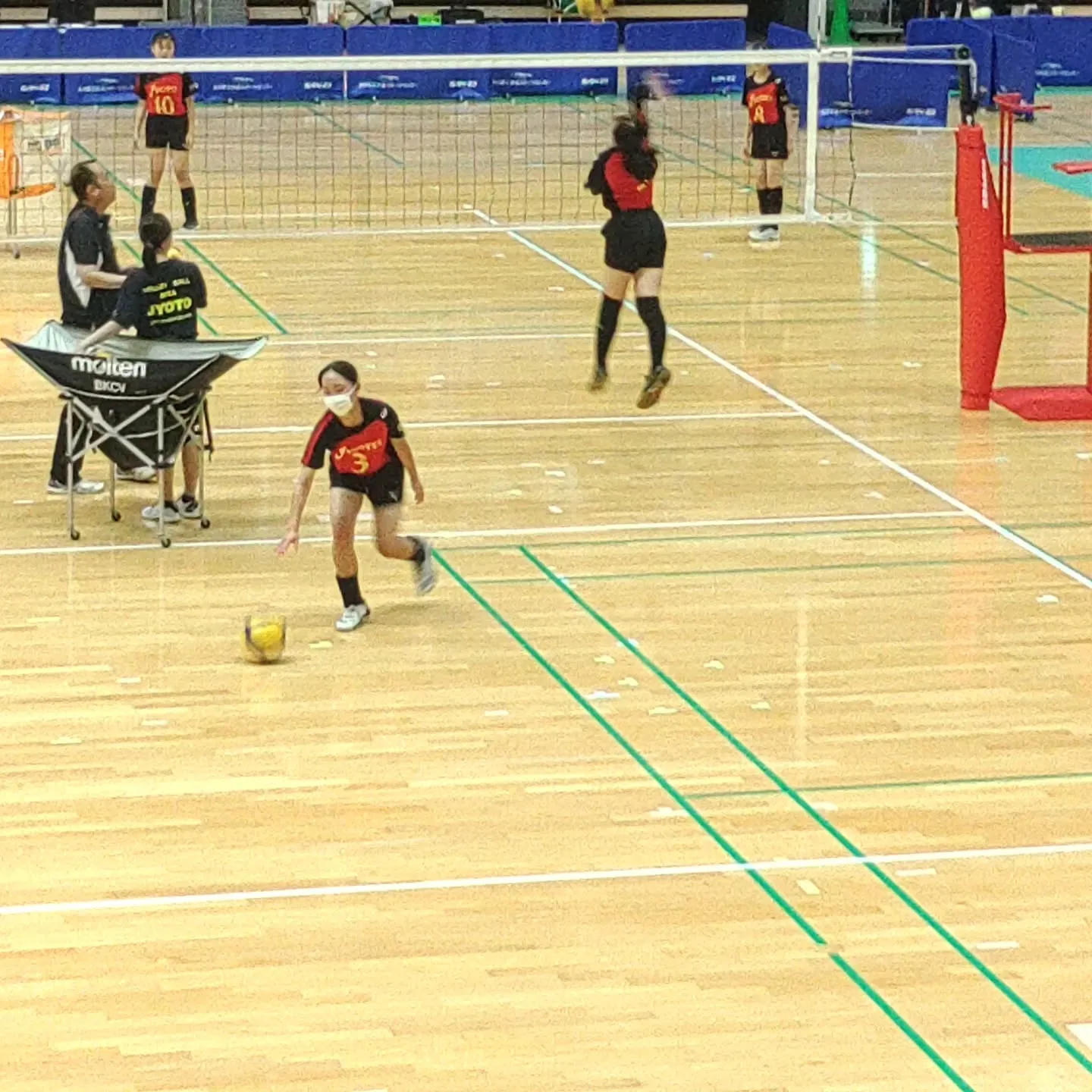 長女は中学最後の市総体🥹